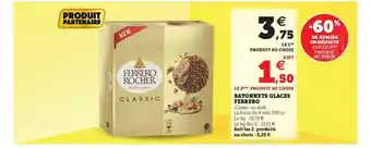 Hyper U Bâtonnets Glacés Ferrero offre