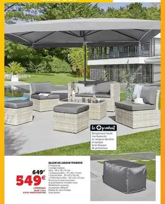 Hyper U Salon De Jardin Vigneux offre
