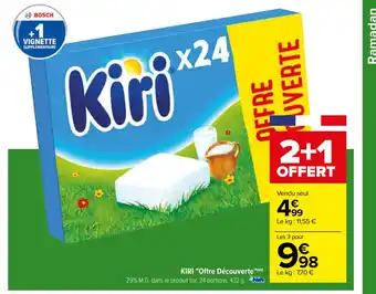 Carrefour KIRI "Offre Découverte offre