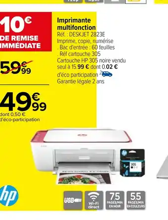 Carrefour Imprimante multifonction offre