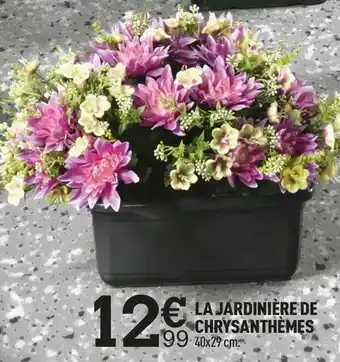Centrakor La jardinière de chrysanthèmes offre
