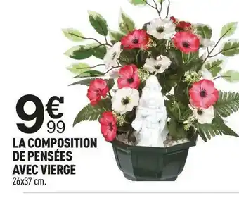 Centrakor La composition de pensées avec vierge offre