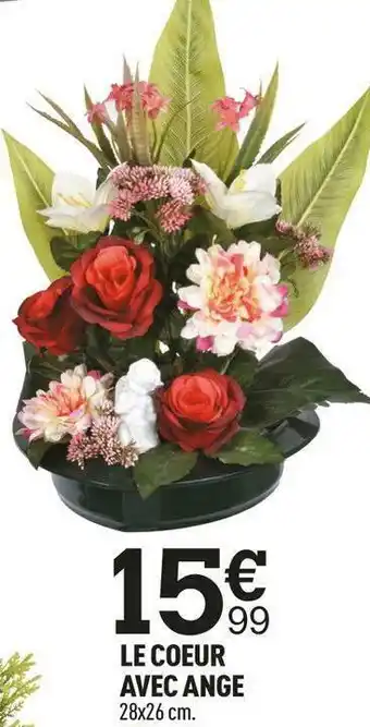 Centrakor Le coeur avec ange offre