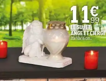 Centrakor Le sujet ange et cierge offre
