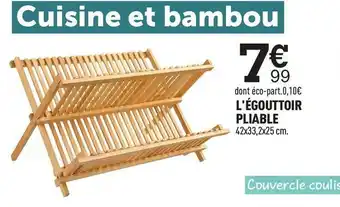Centrakor L'égouttoir pliable offre