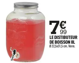 Centrakor Le distibuteur de boisson 8l offre