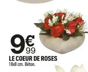Centrakor Le coeur de roses offre