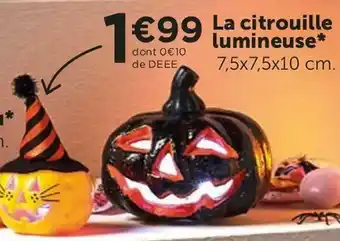 La citrouille lumineuse