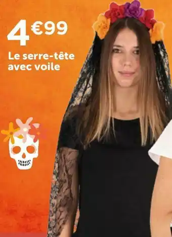Le serre-tête avec voile