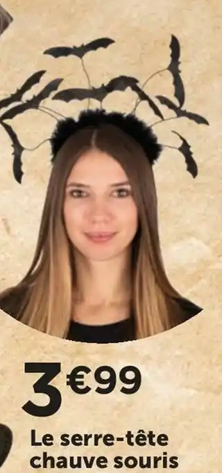 Zoé Confetti Le serre-tête chauve souris offre