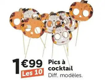 Zoé Confetti Pics à cocktail offre