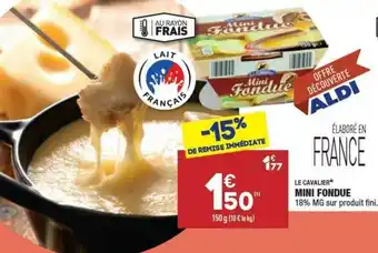 ALDI Mini Fondue Le Cavalier offre