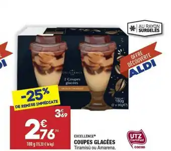 ALDI Coupes Glacées Excellence® offre