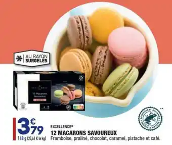 ALDI 12 Macarons Savoureux Excellence® offre
