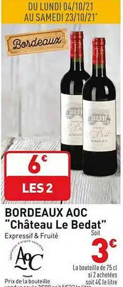 Bordeaux Aoc