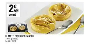 Spar Tartelettes Normandes offre