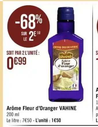 Géant Casino Arôme Fleur d'oranger offre