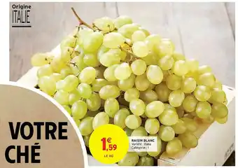 Intermarché Hyper Raisin Blanc offre
