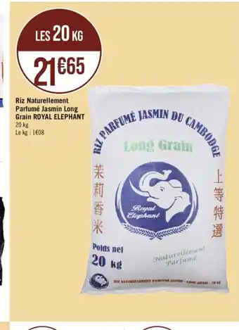 Géant Casino Riz Naturellement Parfumé Jasmin Long offre