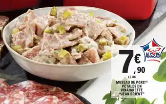 E.Leclerc Museau de porc pétales en vinaigrette "jean brient" offre