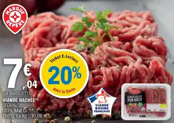 E.Leclerc Viande hachée offre