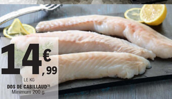 E.Leclerc Dos de cabillaud offre