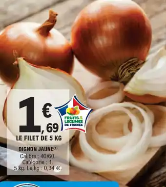 E.Leclerc Oignon Jaune offre