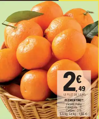 E.Leclerc Clementine offre