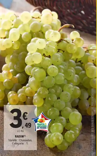 E.Leclerc Raisin offre