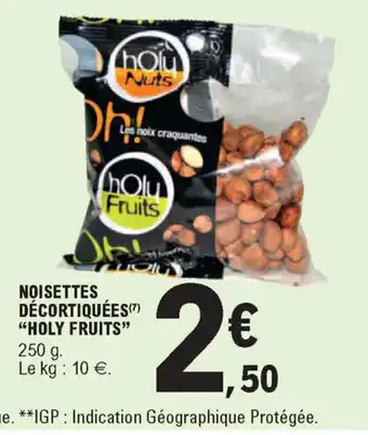 E.Leclerc Noisettes décortiquées offre
