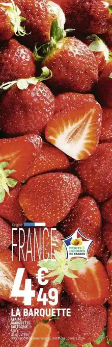 Casino Shop FRAISE GARIGUETTE offre
