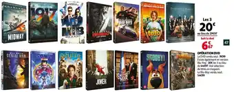 Auchan Opération dvd offre