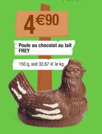 Migros Poule au chocolat au lait FREY offre