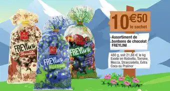 Migros Assortiment de bonbons de chocolat FREYLINI offre