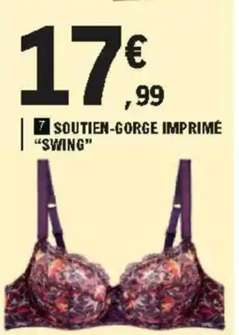 E.Leclerc Soutien-Gorge Imprimé offre