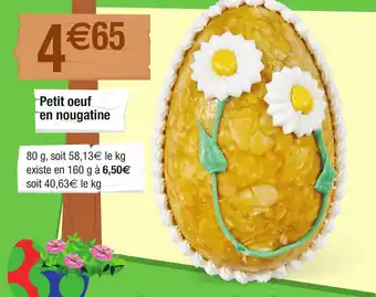 Migros Petit oeuf en nougatine offre