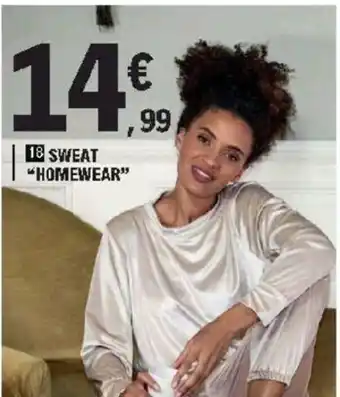 E.Leclerc Sweat Homewear offre