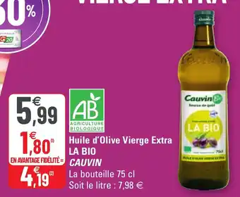 G20 Huile d'Olive Vierge Extra offre