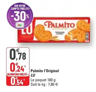 G20 Palmito l'Original offre