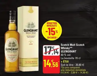 G20 Scotch malt scotch whisky offre