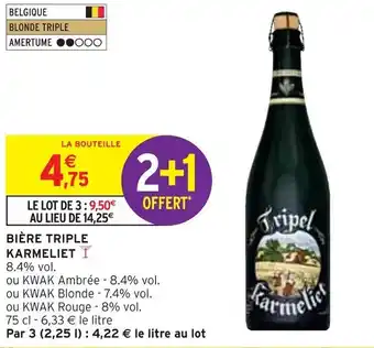 BIÈRE TRIPLE KARMELIET