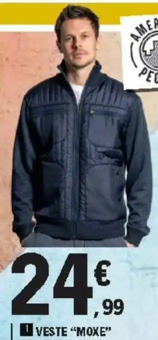 E.Leclerc Veste Moxe offre