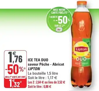 G20 Ice tea duo offre