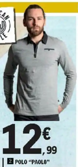 E.Leclerc Polo Paolo offre