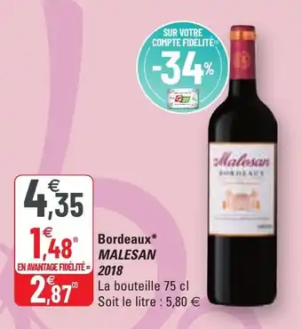 G20 Bordeaux* offre