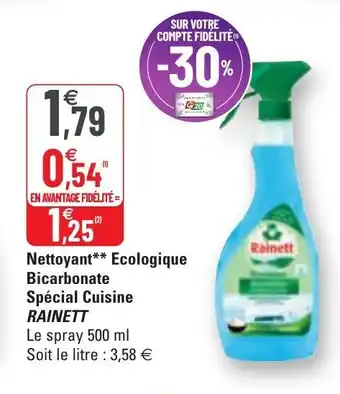 Nettoyant** ecologique