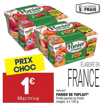 ALDI Panier de yoplait offre