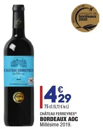 Bordeaux aoc