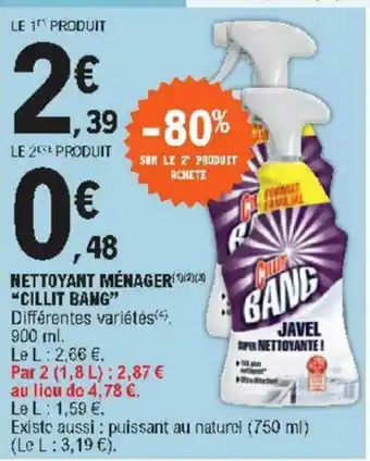 E.Leclerc Nettoyant Ménager offre