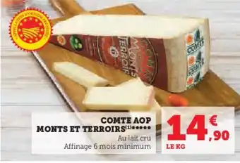 Super U COMTE AOP MONTS ET TERROIRS(¹)***** offre